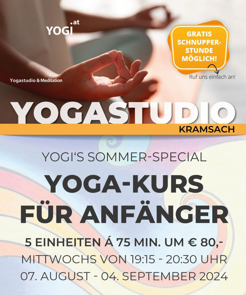 Yogakurs Anfänger in Tirol